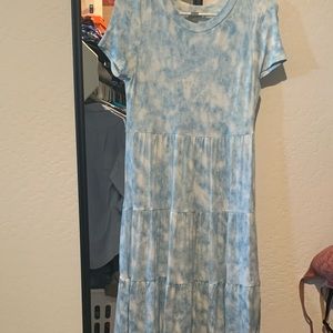 Blue BabyDoll Dress